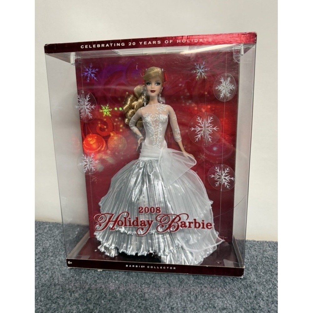 Mattel 2008 Holiday Barbie Collector Edition Doll, 20th Anniversary Christmas